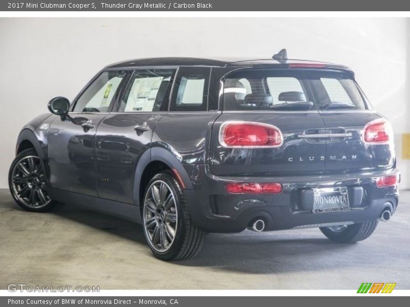 Thunder Gray Metallic / Carbon Black 2017 Mini Clubman Cooper S