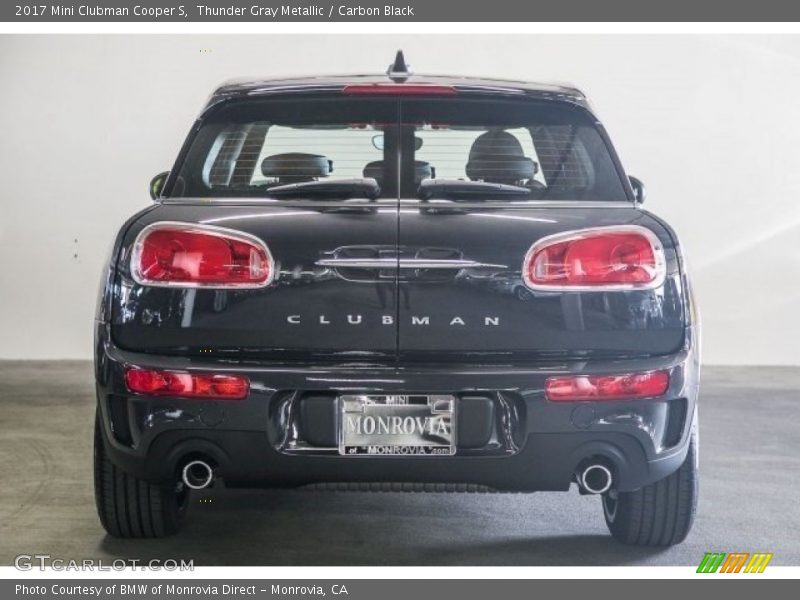 Thunder Gray Metallic / Carbon Black 2017 Mini Clubman Cooper S