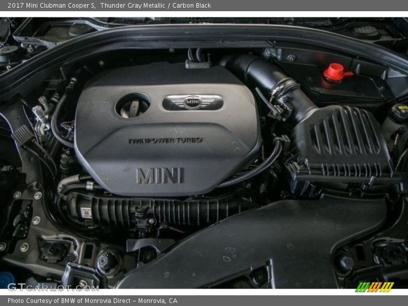 Thunder Gray Metallic / Carbon Black 2017 Mini Clubman Cooper S