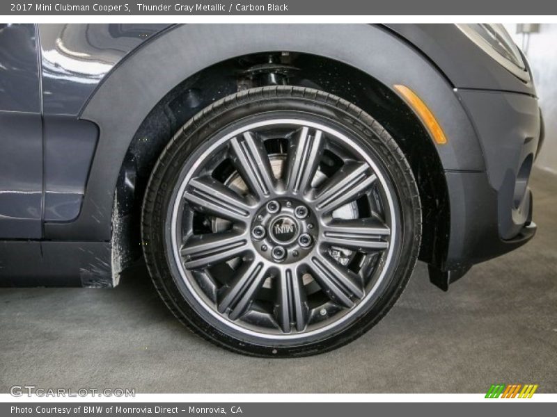 Thunder Gray Metallic / Carbon Black 2017 Mini Clubman Cooper S