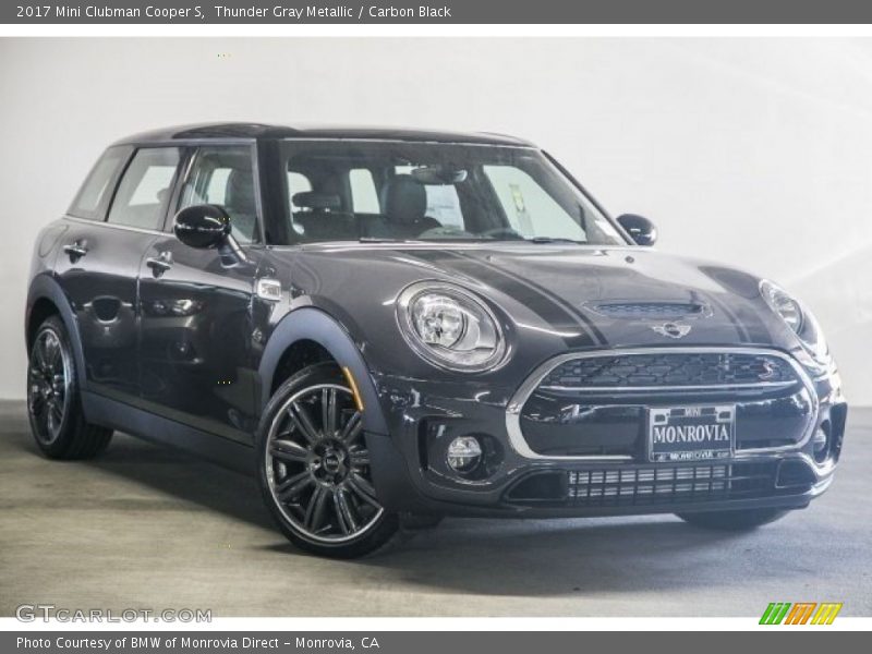 Thunder Gray Metallic / Carbon Black 2017 Mini Clubman Cooper S