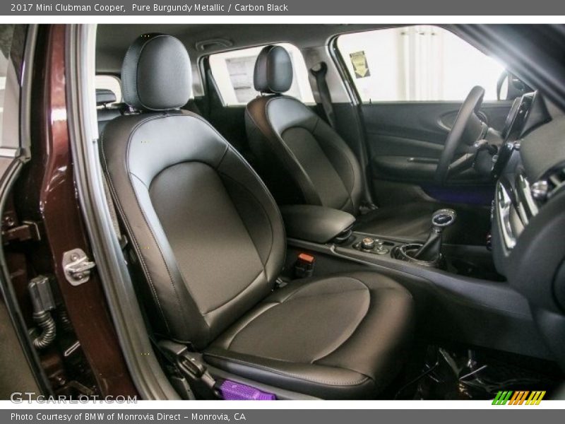 Pure Burgundy Metallic / Carbon Black 2017 Mini Clubman Cooper