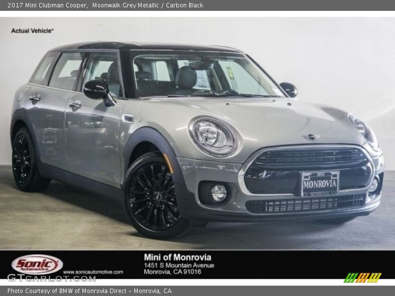 Moonwalk Grey Metallic / Carbon Black 2017 Mini Clubman Cooper