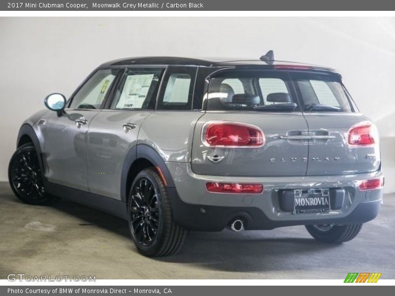 Moonwalk Grey Metallic / Carbon Black 2017 Mini Clubman Cooper