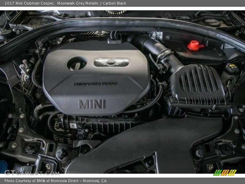 Moonwalk Grey Metallic / Carbon Black 2017 Mini Clubman Cooper