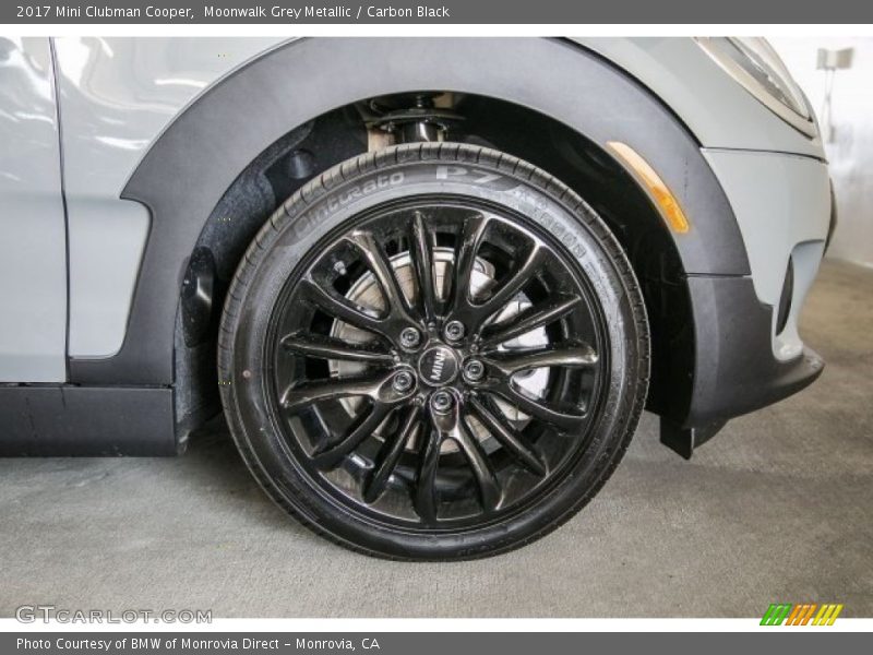 Moonwalk Grey Metallic / Carbon Black 2017 Mini Clubman Cooper