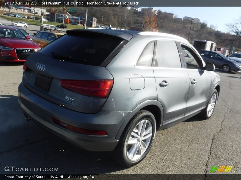 Monsoon Gray Metallic / Black 2017 Audi Q3 2.0 TFSI Premium Plus quattro