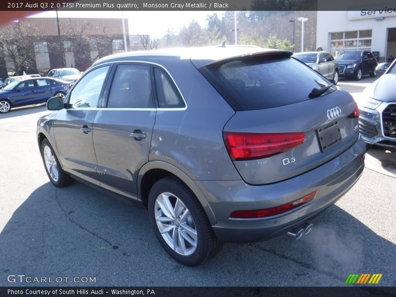 Monsoon Gray Metallic / Black 2017 Audi Q3 2.0 TFSI Premium Plus quattro