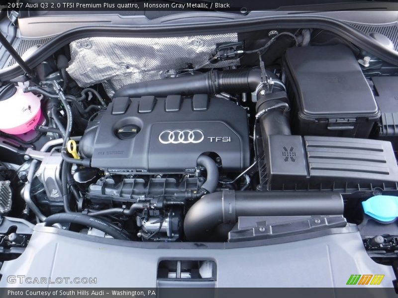 Monsoon Gray Metallic / Black 2017 Audi Q3 2.0 TFSI Premium Plus quattro