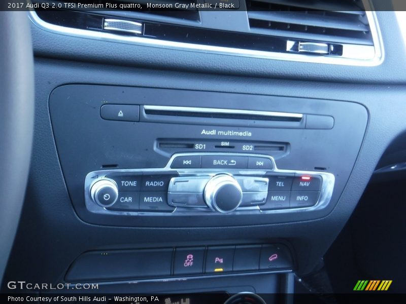 Monsoon Gray Metallic / Black 2017 Audi Q3 2.0 TFSI Premium Plus quattro