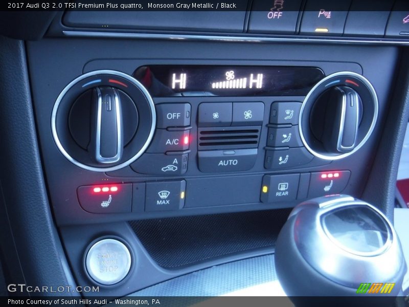 Monsoon Gray Metallic / Black 2017 Audi Q3 2.0 TFSI Premium Plus quattro