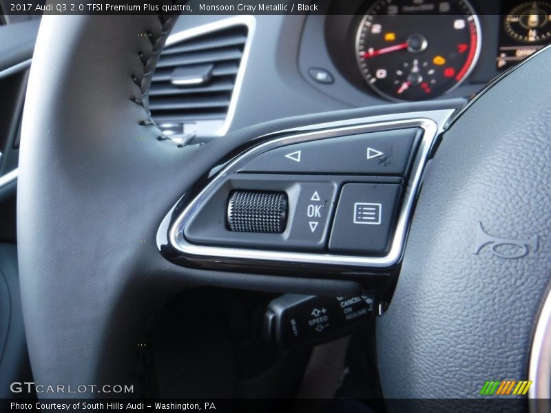 Monsoon Gray Metallic / Black 2017 Audi Q3 2.0 TFSI Premium Plus quattro
