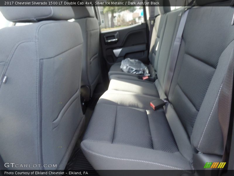 Rear Seat of 2017 Silverado 1500 LT Double Cab 4x4
