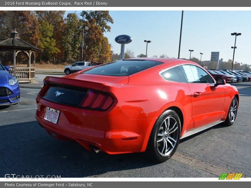 Race Red / Ebony 2016 Ford Mustang EcoBoost Coupe