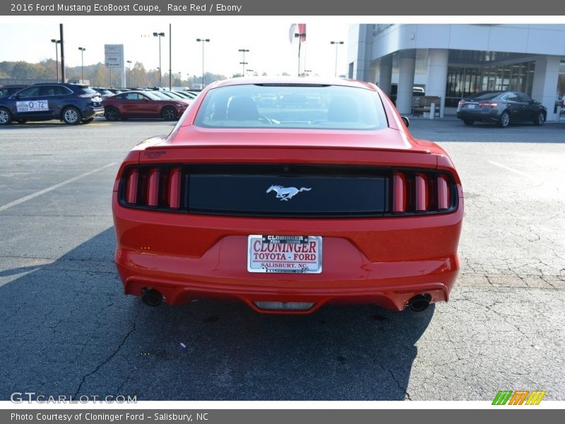 Race Red / Ebony 2016 Ford Mustang EcoBoost Coupe