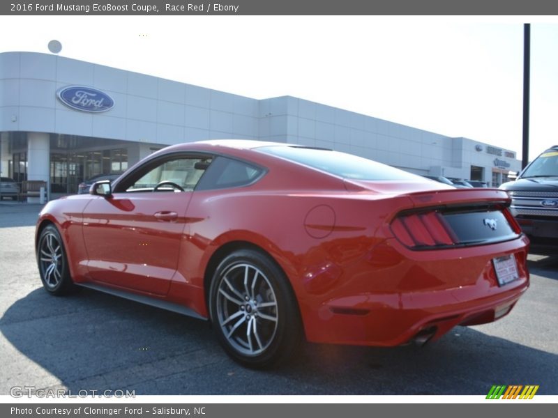 Race Red / Ebony 2016 Ford Mustang EcoBoost Coupe