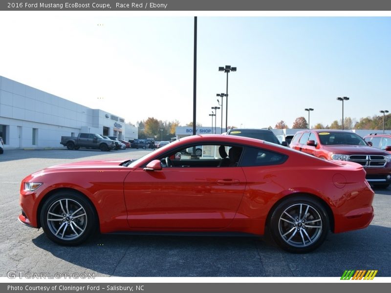 Race Red / Ebony 2016 Ford Mustang EcoBoost Coupe