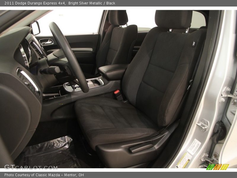 Bright Silver Metallic / Black 2011 Dodge Durango Express 4x4