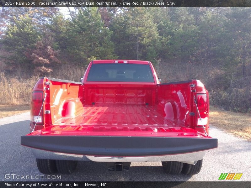 Flame Red / Black/Diesel Gray 2017 Ram 3500 Tradesman Crew Cab 4x4 Dual Rear Wheel