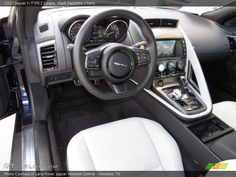 Ivory Interior - 2017 F-TYPE S Coupe 