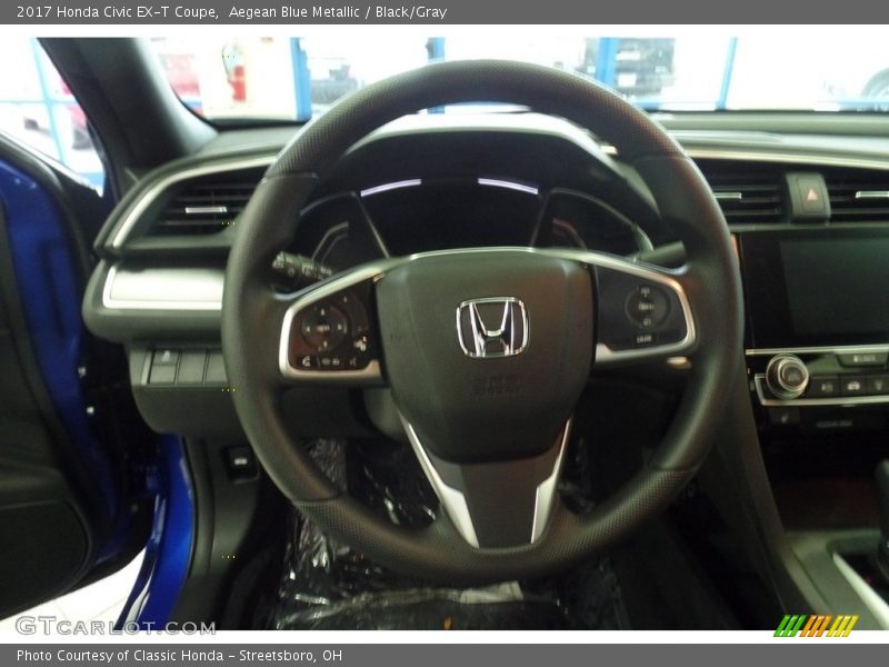  2017 Civic EX-T Coupe Steering Wheel