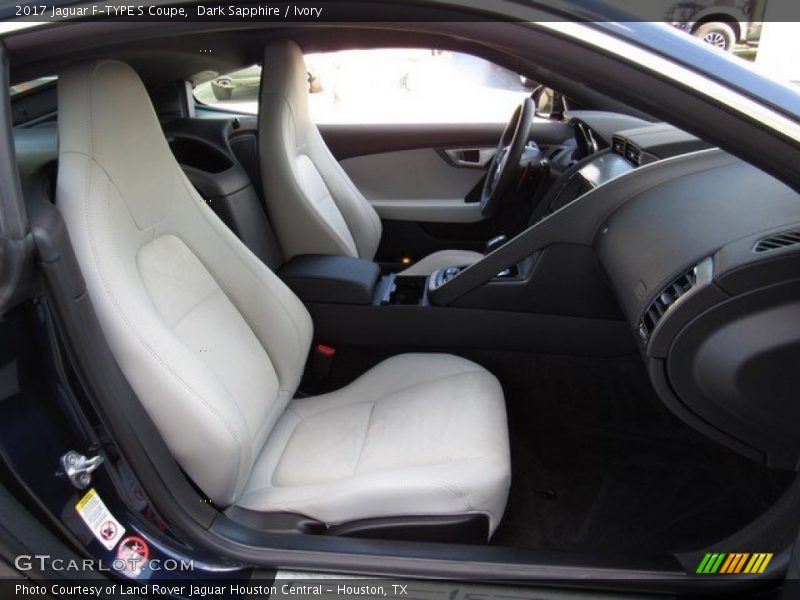 Front Seat of 2017 F-TYPE S Coupe