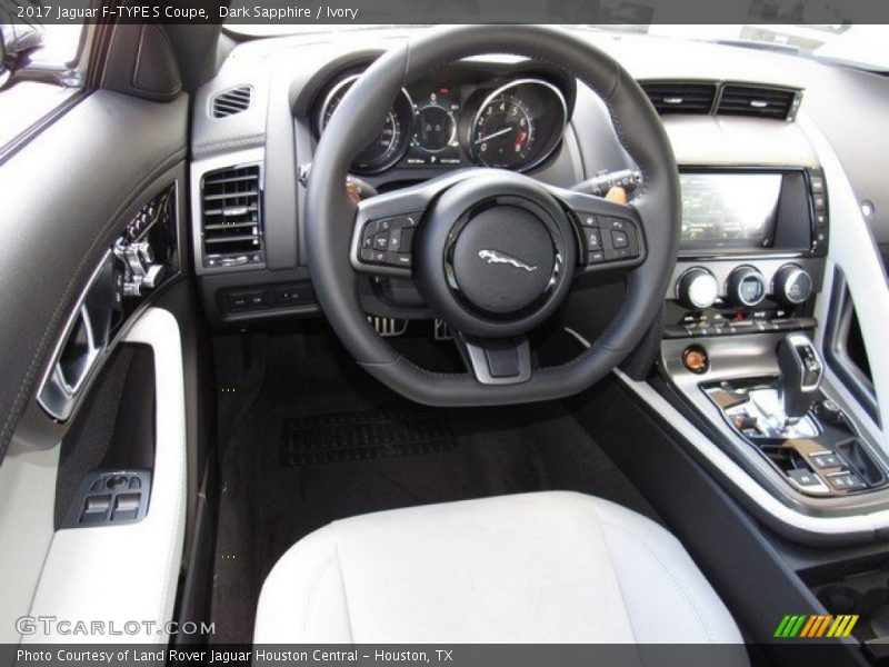 Dashboard of 2017 F-TYPE S Coupe