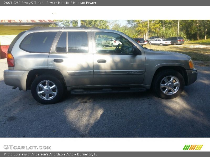 Pewter Metallic / Medium Pewter 2003 GMC Envoy SLT 4x4