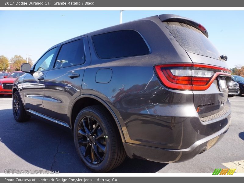 Granite Metallic / Black 2017 Dodge Durango GT