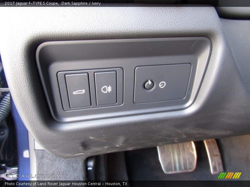 Dark Sapphire / Ivory 2017 Jaguar F-TYPE S Coupe