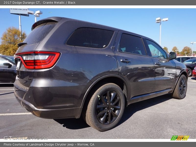Granite Metallic / Black 2017 Dodge Durango GT