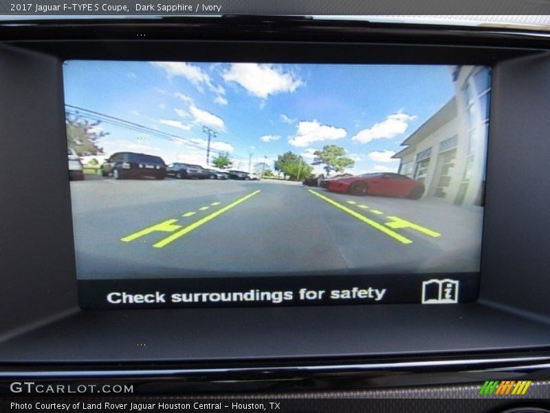 Dark Sapphire / Ivory 2017 Jaguar F-TYPE S Coupe