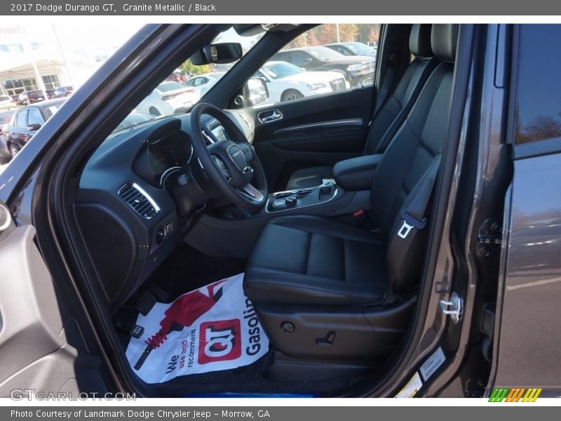 Granite Metallic / Black 2017 Dodge Durango GT