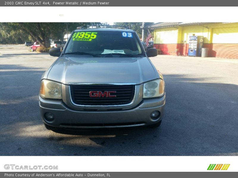 Pewter Metallic / Medium Pewter 2003 GMC Envoy SLT 4x4