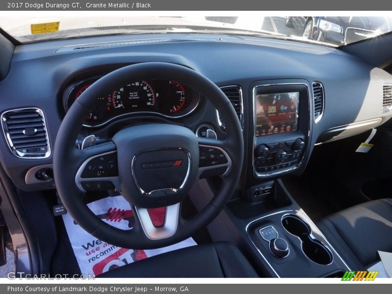 Granite Metallic / Black 2017 Dodge Durango GT