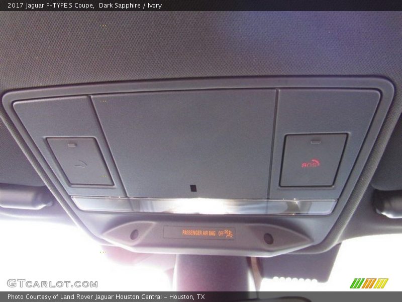 Dark Sapphire / Ivory 2017 Jaguar F-TYPE S Coupe