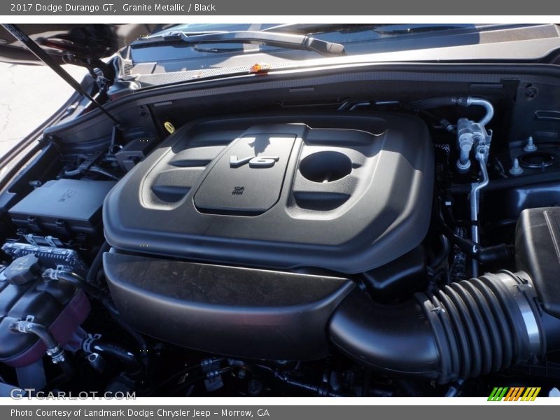 Granite Metallic / Black 2017 Dodge Durango GT