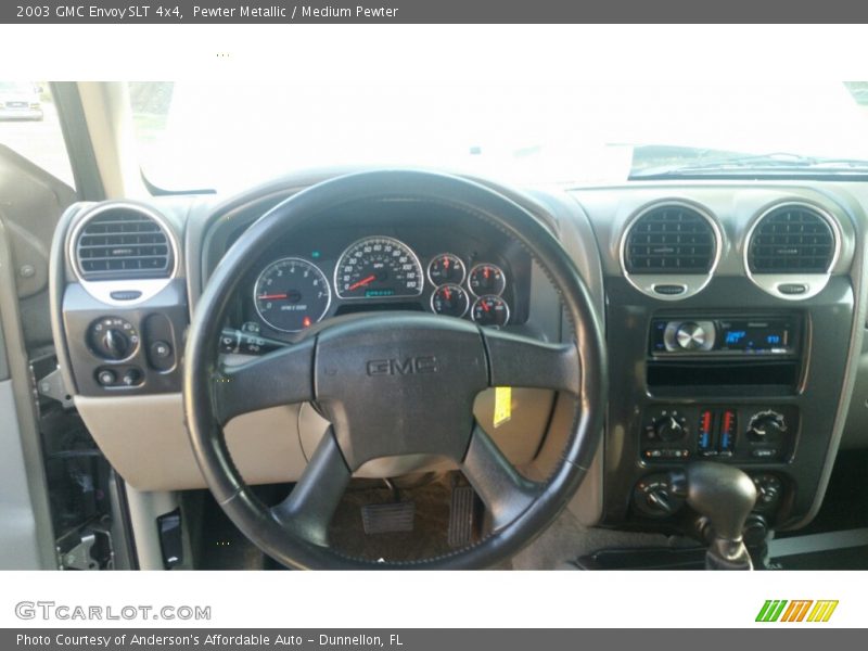 Pewter Metallic / Medium Pewter 2003 GMC Envoy SLT 4x4
