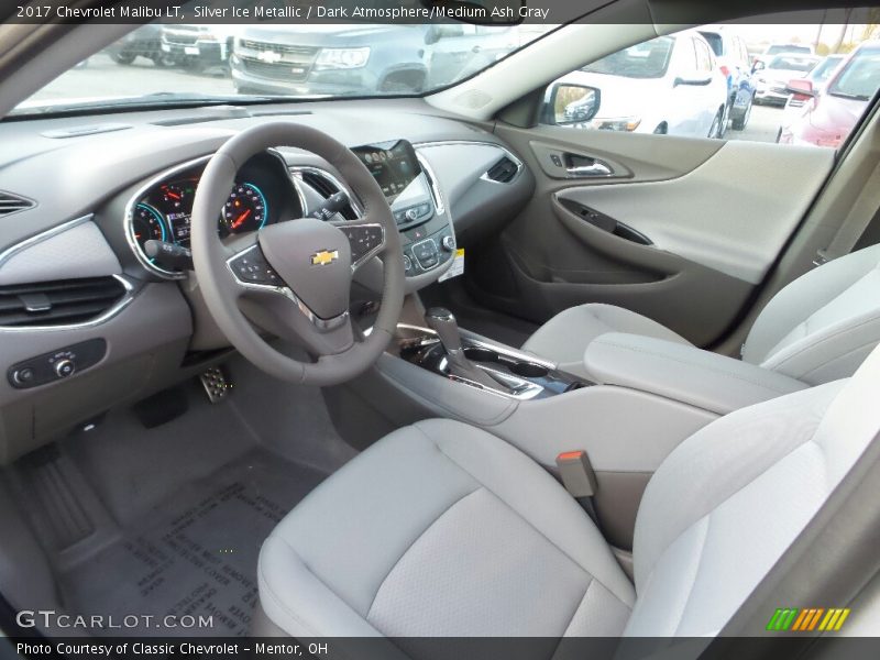 Silver Ice Metallic / Dark Atmosphere/Medium Ash Gray 2017 Chevrolet Malibu LT