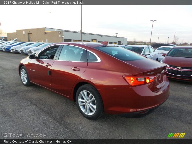 Cajun Red Tintcoat / Jet Black 2017 Chevrolet Malibu LT