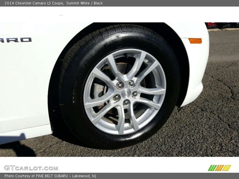 Summit White / Black 2014 Chevrolet Camaro LS Coupe