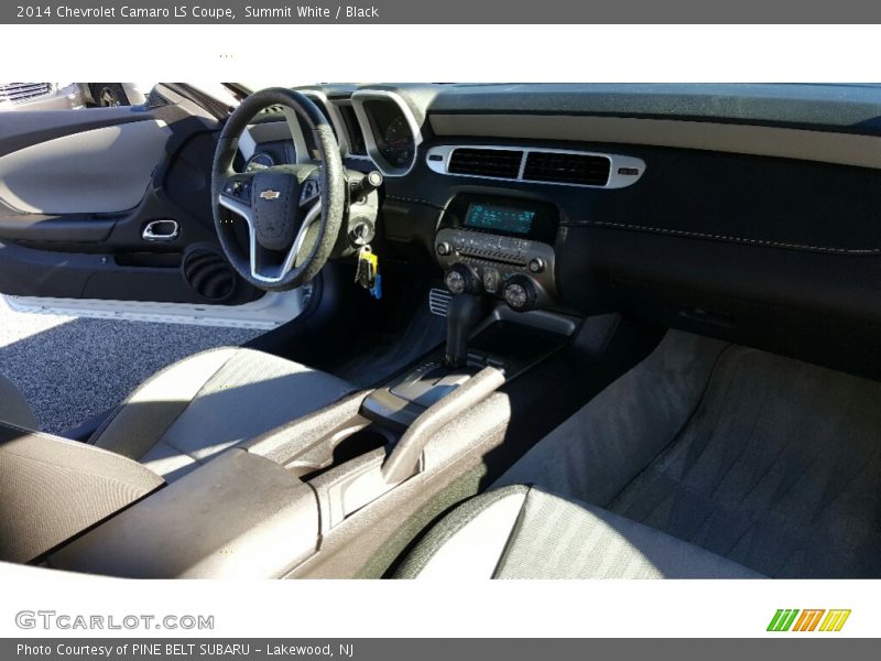 Summit White / Black 2014 Chevrolet Camaro LS Coupe