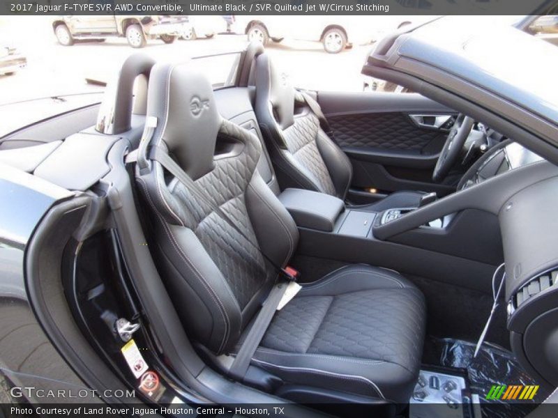 Front Seat of 2017 F-TYPE SVR AWD Convertible