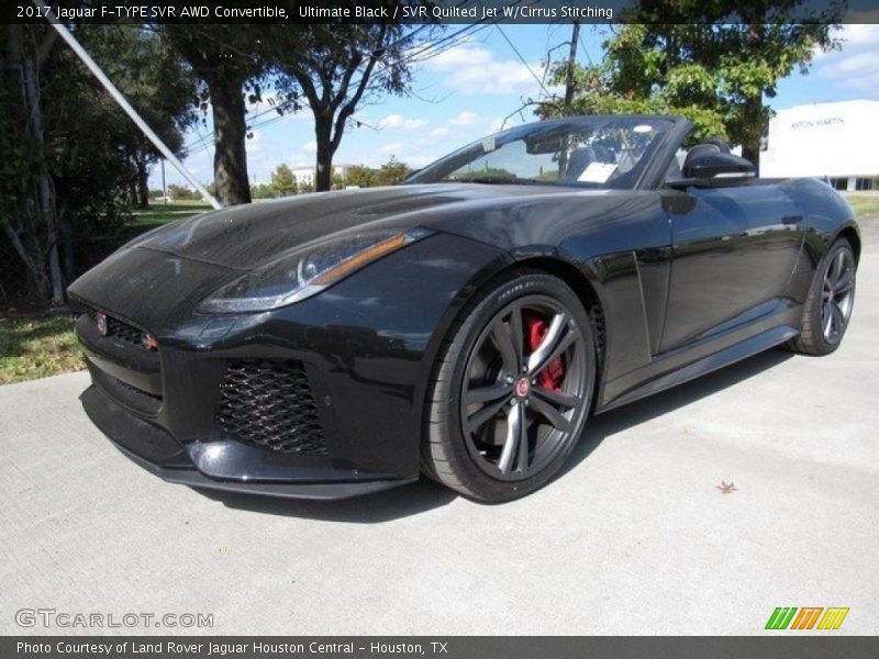 Front 3/4 View of 2017 F-TYPE SVR AWD Convertible