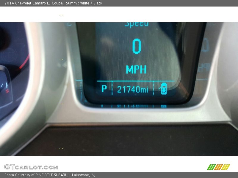 Summit White / Black 2014 Chevrolet Camaro LS Coupe