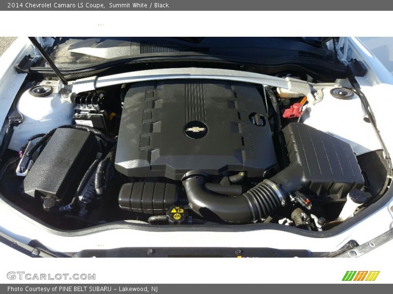 Summit White / Black 2014 Chevrolet Camaro LS Coupe