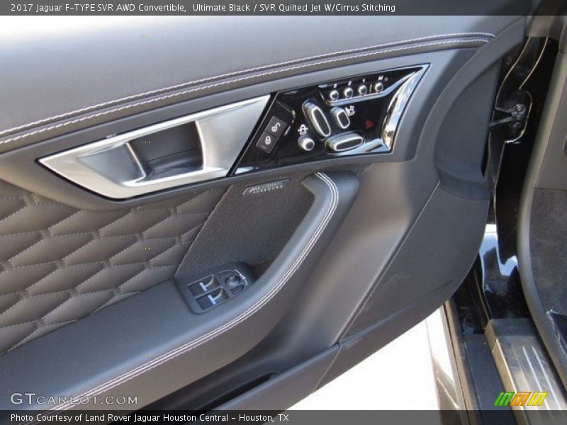 Controls of 2017 F-TYPE SVR AWD Convertible