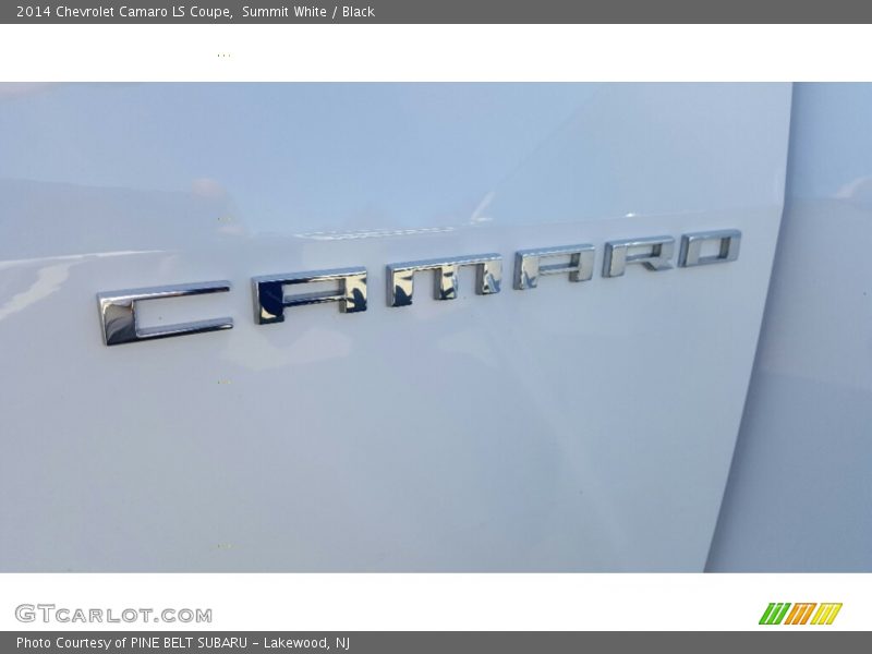 Summit White / Black 2014 Chevrolet Camaro LS Coupe