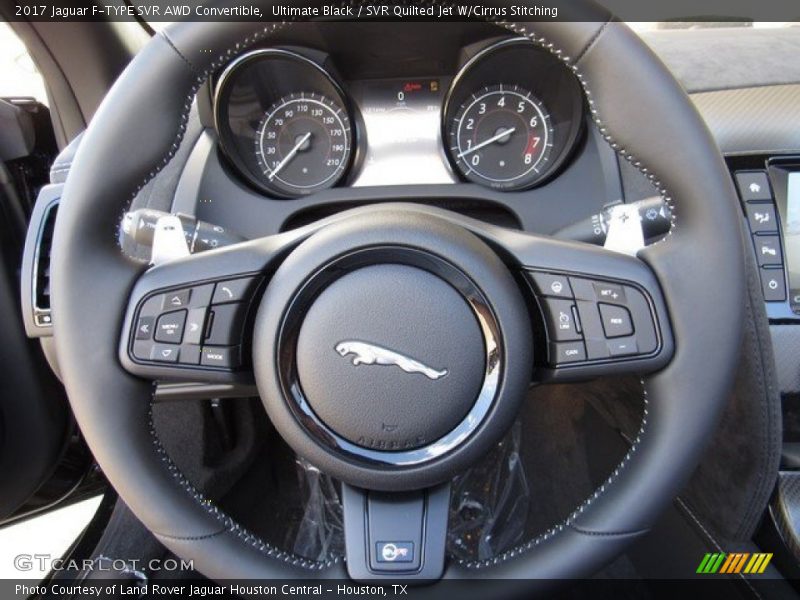  2017 F-TYPE SVR AWD Convertible Steering Wheel