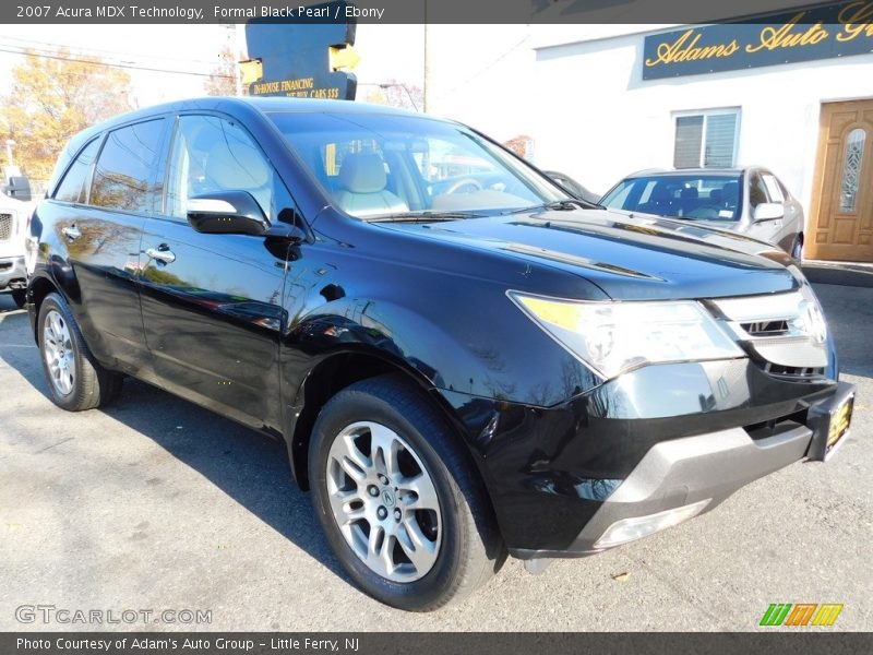 Formal Black Pearl / Ebony 2007 Acura MDX Technology